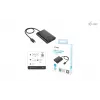 Adaptador de vídeo i-tec USB-C Dual 4K/60Hz (Single 8K/30Hz) HDMI