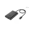 Adaptador de vídeo i-tec USB-C Dual 4K DisplayPort