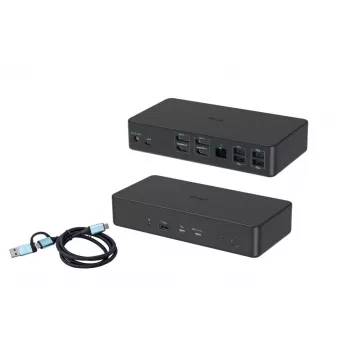 Docking station i-tec USB 3.0 / USB-C / Thunderbolt 3 Professional Dual 4K Display Geração 2 + Power Delivery 100W