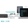 Docking station i-tec USB 3.0 / USB-C / Thunderbolt 3 Professional Dual 4K Display Geração 2 + Power Delivery 100W
