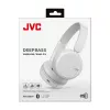 Auscultadores JVC Deep Bass Bluetooth On Ear branco