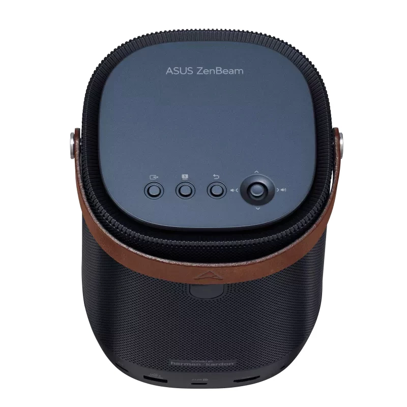 Projetor de curta distância ASUS ZenBeam L2 400 lúmenes ANSI DLP 1080p (1920x1080) azul-marinho
