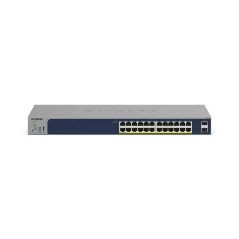 NETGEAR GS724TPv3 Managed L2 Gigabit Ethernet (10/100/1000) Power over Ethernet (PoE) cinzento