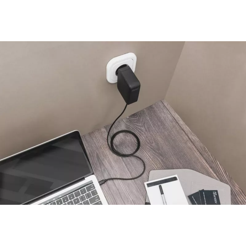 DIGITUS carregador para portátil fonte de alimentação USB-C 100W PD 3.0