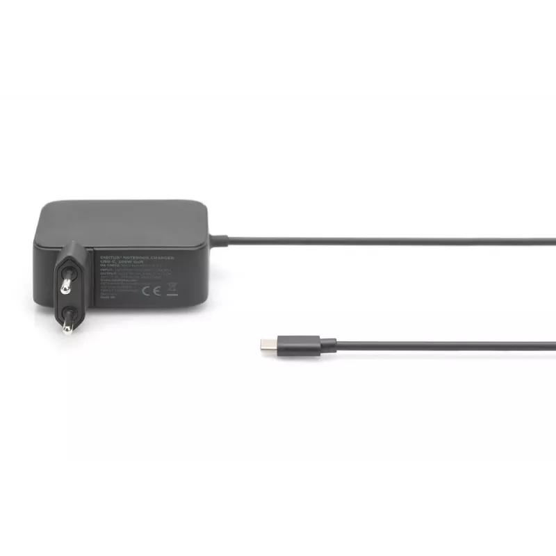 DIGITUS carregador para portátil fonte de alimentação USB-C 100W PD 3.0