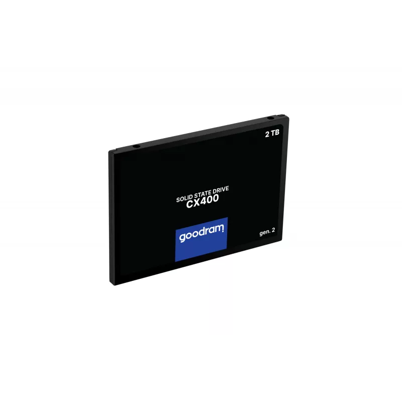 GOODRAM CX400 Gen.2 SSDPR-CX400-02T-G2 SSD de 2 TB 2,5 polegadas SATA III, 3D TLC NAND, leitura 550 MB/s, escrita 500 MB/s, 7 mm