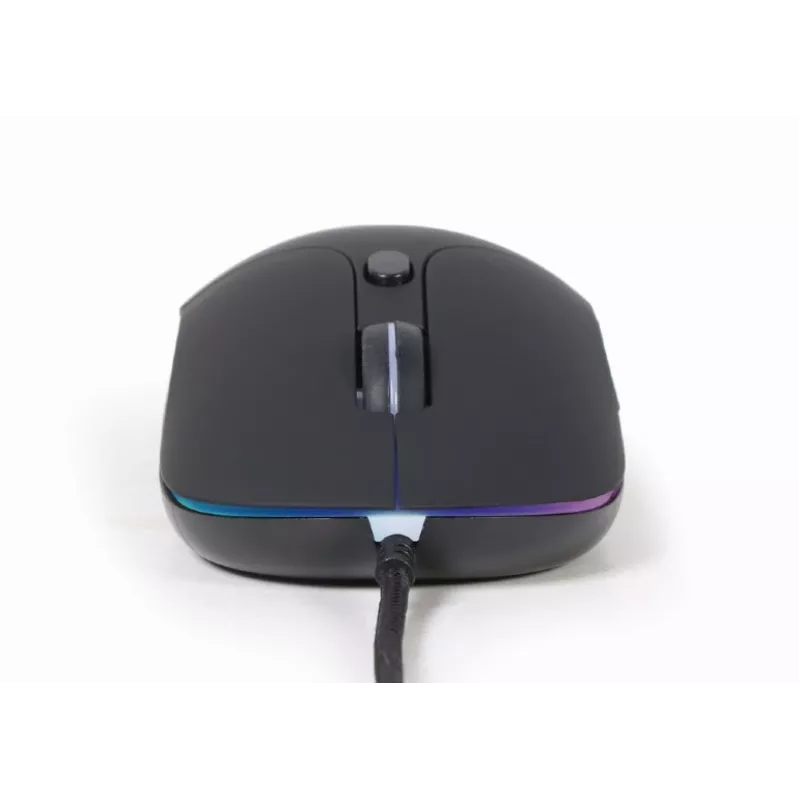 Gembird MUS-UL-02 rato USB com iluminação, 6 botões, preto