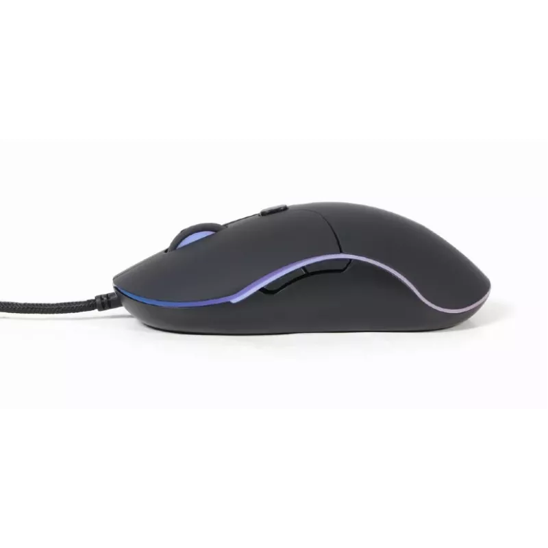Gembird MUS-UL-02 rato USB com iluminação, 6 botões, preto