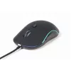 Gembird MUS-UL-02 rato USB com iluminação, 6 botões, preto