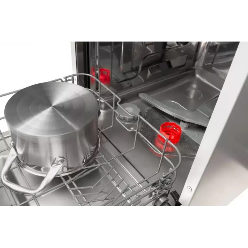 AMICA DFM44C7EOQWH máquina de lavar loiça, motor sem escovas SilentDrive 2.0, OpenDry, SteamPower, AquaStop, classe energética C