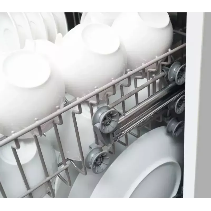 AMICA DFM44C7EOQWH máquina de lavar loiça, motor sem escovas SilentDrive 2.0, OpenDry, SteamPower, AquaStop, classe energética C