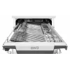 AMICA DFM44C7EOQWH máquina de lavar loiça, motor sem escovas SilentDrive 2.0, OpenDry, SteamPower, AquaStop, classe energética C