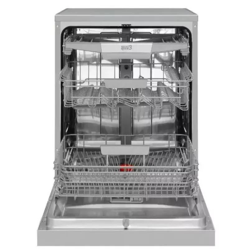 Máquina de lavar loiça de instalação livre AMICA DFM64C7EOQIH, 14 conjuntos de louça, inox, 47 dB, classe energética C