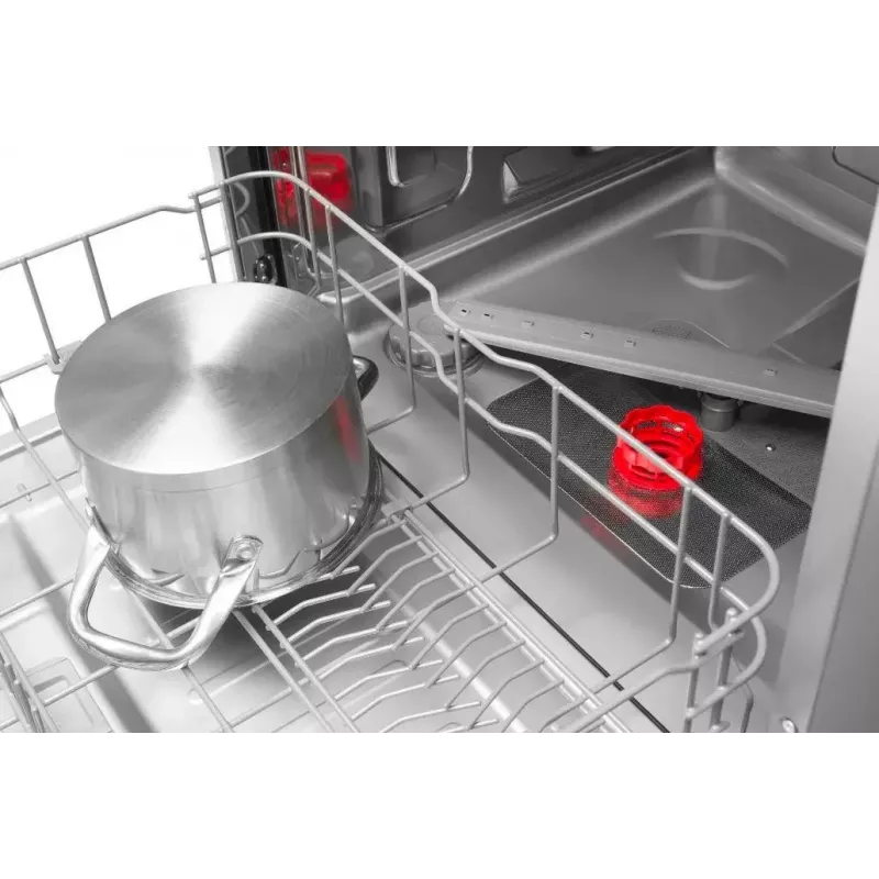 Máquina de lavar loiça de instalação livre AMICA DFM64C7EOQIH, 14 conjuntos de louça, inox, 47 dB, classe energética C