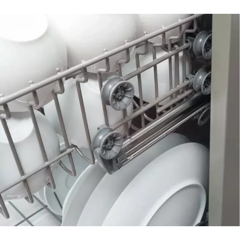 Máquina de lavar loiça de instalação livre AMICA DFM64C7EOQIH, 14 conjuntos de louça, inox, 47 dB, classe energética C