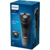 Máquina de barbear Philips Shaver 1000 Series S1142/00, máquina de barbear rotativa, preto, cinzento, sistema de lâminas PowerCut, SH30, 2 ano(s), bateria