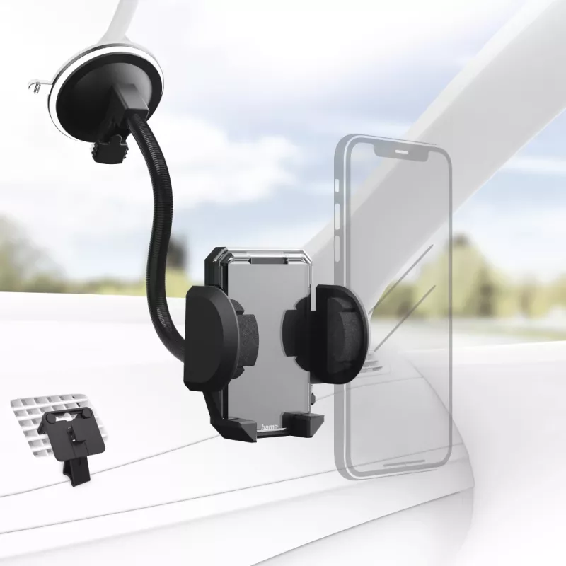 Telemóvel/Smartphone Hama Multi 00201521 preto para uso no automóvel