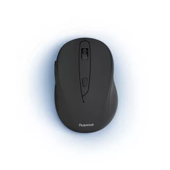 Rato Hama MW-400 V2 escritório para destros RF sem fios ótico 1600 DPI