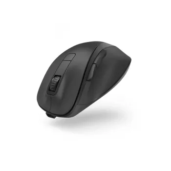 Rato recarregável Hama MW-500 escritório para destros RF sem fios ótico 1600 DPI