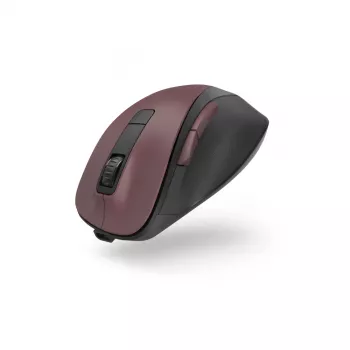 Rato recarregável Hama MW-500 escritório para destros RF sem fios ótico 1600 DPI