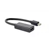 Cabo Mini DisplayPort para HDMI Gembird A-MDPM-HDMIF4K-01 0,15 m, 4K, preto