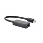 Cabo Mini DisplayPort para HDMI Gembird A-MDPM-HDMIF4K-01 0,15 m, 4K, preto