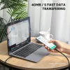 Cabo USB AUKEY CB-KCC102 1,8 m USB-C preto 0,48 Gbit/s