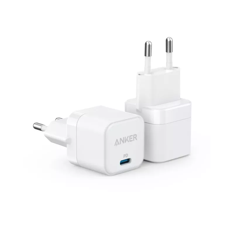 Carregador Anker PowerPort III Universal branco AC carregamento rápido interior