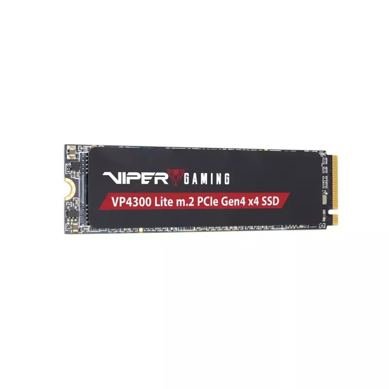 SSD M.2 2280 NVMe PATRIOT VP4300 Lite 4 TB, PCIe 4.0 x4, leitura 7400 MB/s, escrita 6000 MB/s, NVMe 2.0