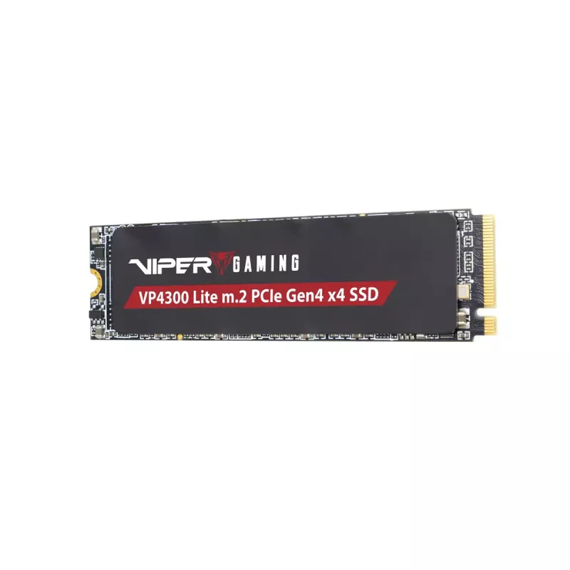 SSD M.2 2280 NVMe PATRIOT VP4300 Lite 4 TB, PCIe 4.0 x4, leitura 7400 MB/s, escrita 6000 MB/s, NVMe 2.0