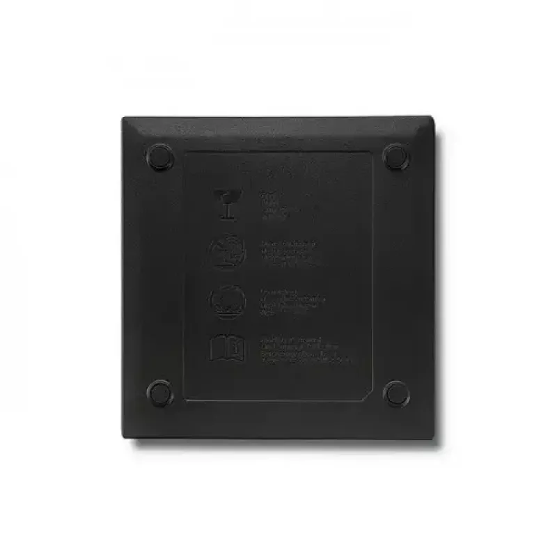 Unidade externa DVD-RW Qoltec 51858, USB 2.0 e eSATA, carregamento por bandeja, preto, 24x CD / 8x DVD