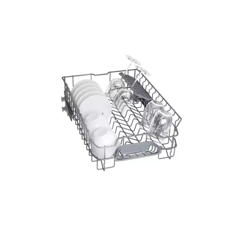 Máquina de lavar loiça de encastrar Bosch Serie 2 SPV2HMX42E 45 cm slim, 10 conjuntos de louça, 46 dB, classe de eficiência energética E