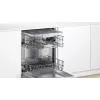 Máquina de lavar loiça totalmente integrada Bosch Serie 2 SMV2HVX02E 14 conjuntos de louça