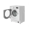Máquina de lavar e secar roupa de encastrar Whirlpool FreshCare BI WDWG 861485 EU de carregamento frontal branca