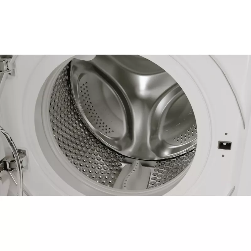 Máquina de lavar e secar roupa de encastrar Whirlpool FreshCare BI WDWG 861485 EU de carregamento frontal branca