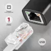 Adaptador Axagon ADE-AR USB-A 3.2 Gen 1 - Gigabit Ethernet, Realtek 8153