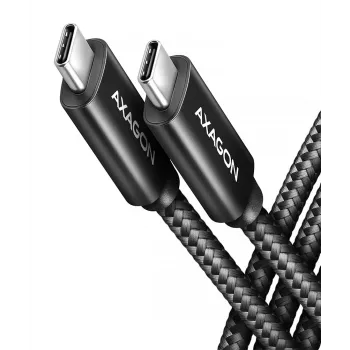 Cabo USB Axagon BUCM4X-CM10AB USB4 Gen 3x2 1m preto
