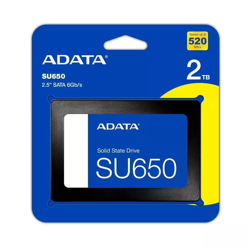 Disco SSD ADATA 2 TB 2,5 polegadas SATA III ADATA SU650