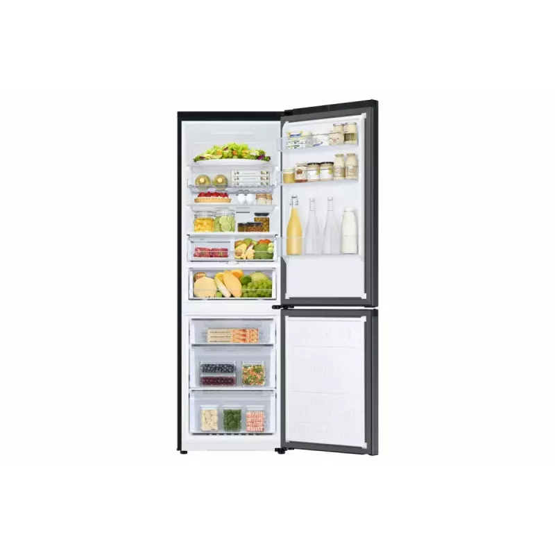 Combinado frigorífico-congelador Samsung RB34C675EBN 350L, classe de eficiência energética E