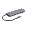 Hub USB GEMBIRD A-CM-COMBO5-05 — USB 3.2 Gen 1 Type-C, 3x USB-A, HDMI, RJ-45, SD/microSD, 100 W PD