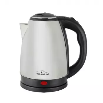 Chaleira elétrica ESPERANZA Roraima 1,0 L 2200 W aço inoxidável, sem fios, proteção contra funcionamento a seco