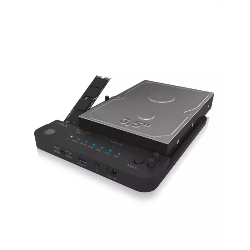 ICY BOX IB-2913MCL-C31 USB 3.2 Gen 2 (3.1 Gen 2) Type-C preto