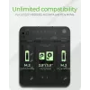 ICY BOX IB-2913MCL-C31 USB 3.2 Gen 2 (3.1 Gen 2) Type-C preto