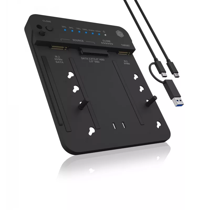 ICY BOX IB-2913MCL-C31 USB 3.2 Gen 2 (3.1 Gen 2) Type-C preto