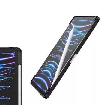 Capa tipo folio Crong CRG-PRF-IPD11-BLK para iPad Pro 11 2022 2021