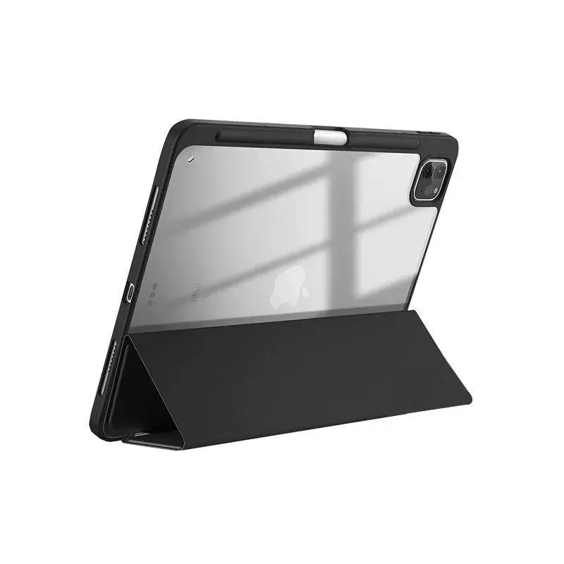 Capa tipo folio Crong CRG-PRF-IPD11-BLK para iPad Pro 11 2022 2021