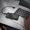 SSD portátil ADATA SE920, 1 TB, USB4, preto