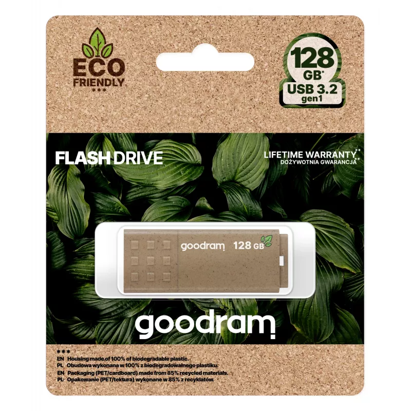 Pen USB GOODRAM UME3 128 GB USB Type-A 3.2 Gen 1 (leitura 60 MB/s, escrita 20 MB/s, bronze)