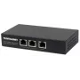 Extensor repetidor PoE+ Intellinet 2 portas Gigabit High-Power, IEEE 802.3at/af Power over Ethernet (PoE+/PoE), metal