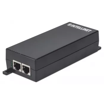 Injetor PoE+ Intellinet Gigabit High-Power, 1 porta de 30 W, compatível com IEEE 802.3at/af, caixa de plástico